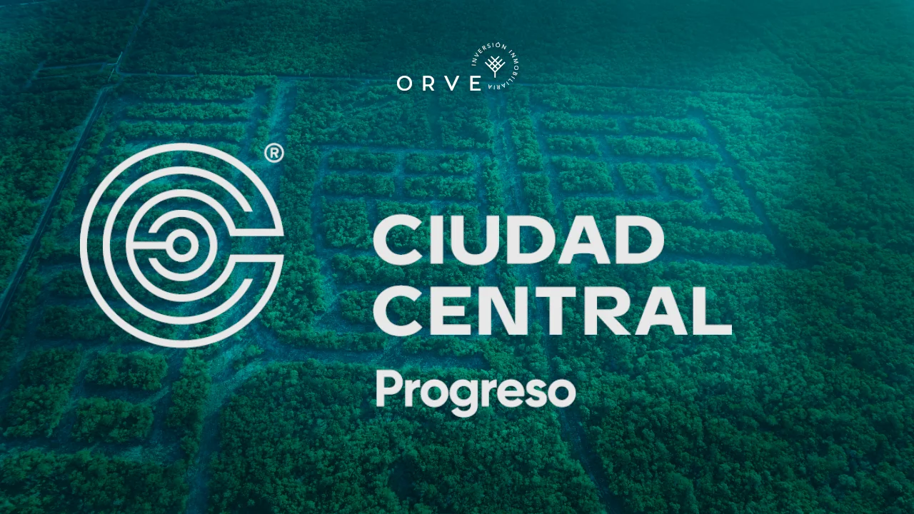 Avance de obra de Ciudad Central Mérida con movimiento de tierras