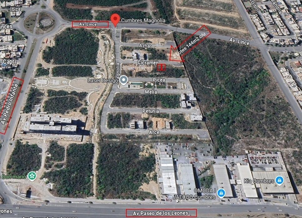 Terreno en venta Cumbres Magnolia — fotografía 4